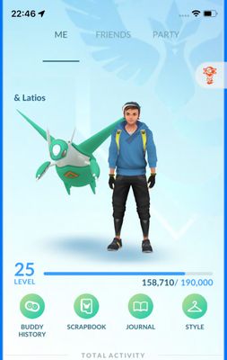 Premium Pokemon GO Account - with ALL DEOXYS Form, 37 Legendary Pokemon including Shiny Latios !!
