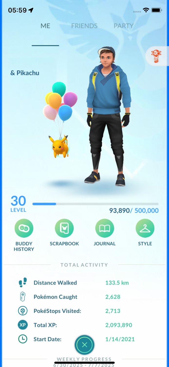 Premium Pokemon GO Account - Lv30 with ALL DEOXYS Form, 54 Legendary Pokemon &amp; 633k Stardust !!