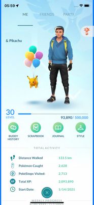 Premium Pokemon GO Account - Lv30 with ALL DEOXYS Form, 54 Legendary Pokemon &amp; 633k Stardust !!