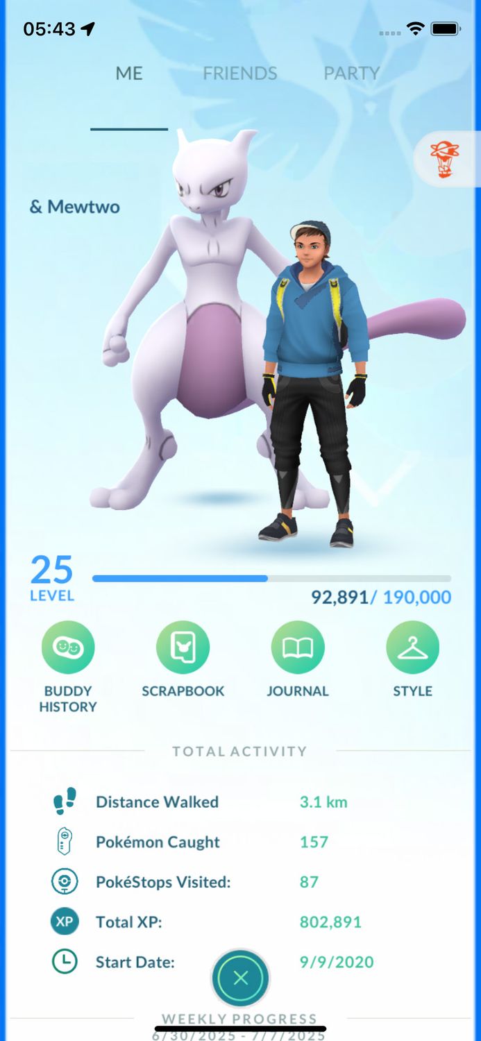 Premium Pokemon GO Account - Deoxys, 35x Legendary Pokemon &amp; 191k Stardust !!