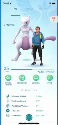 Premium Pokemon GO Account - Deoxys, 35x Legendary Pokemon &amp; 191k Stardust !!