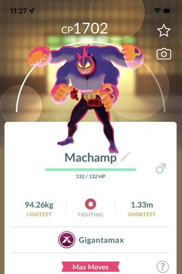 Machamp Gigantamax Trade - Pokemon GO Trade