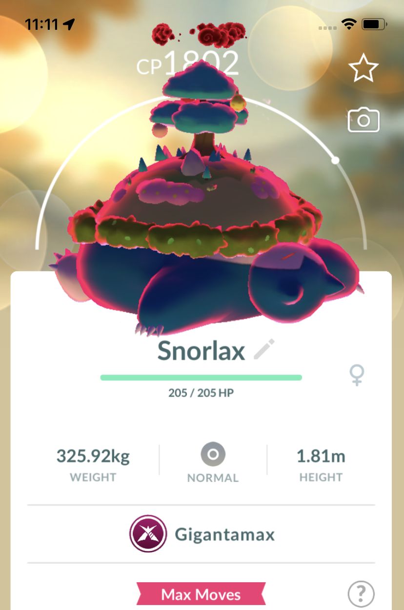 Snorlax Gigantamax Trade - Pokemon GO Trade