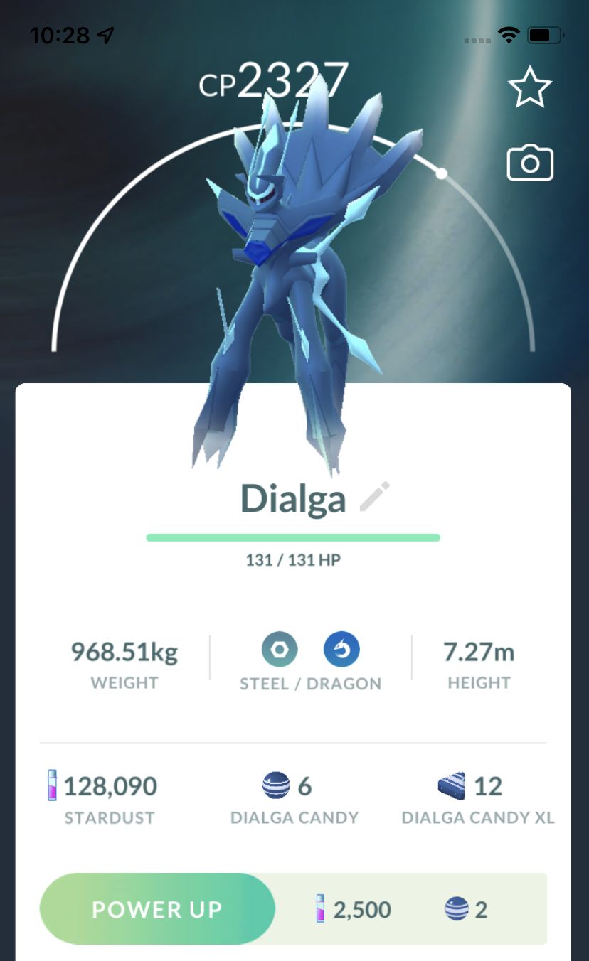 Dialga Origin Form Roar of Time - Pokemon GO Trade Service