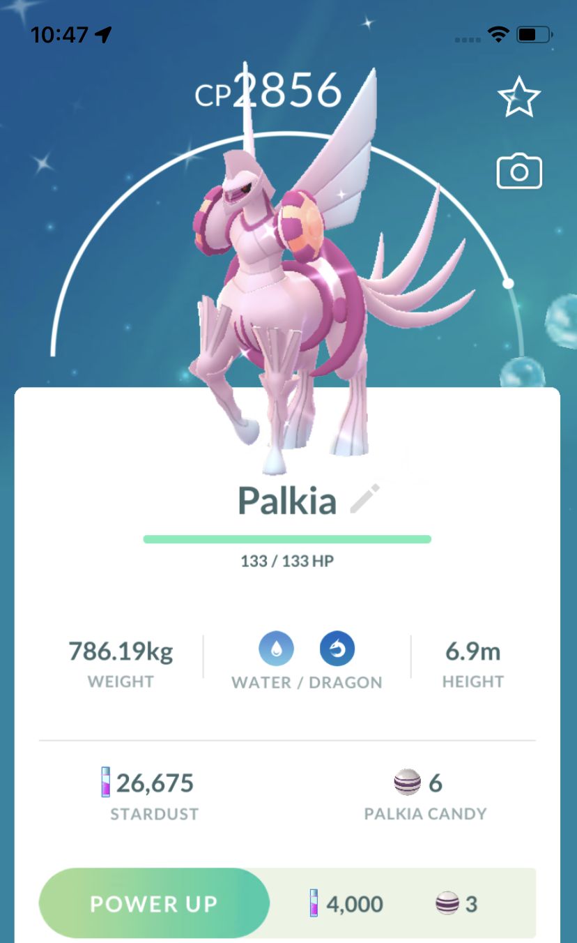 Shiny Palkia Origin Form - Pokemon GO Trade Service
