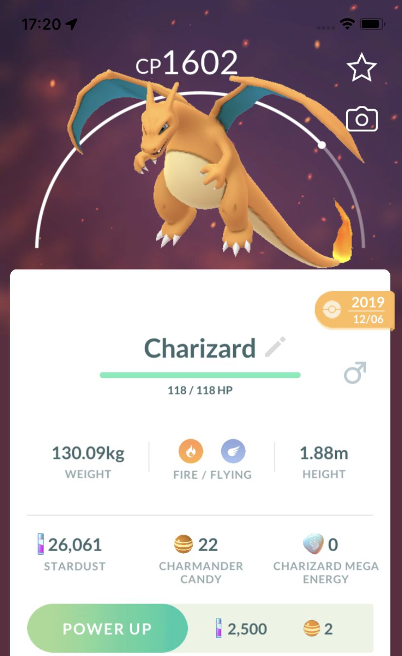 Charizard 2019 (Guaranteed Lucky) - Pokemon GO Trade