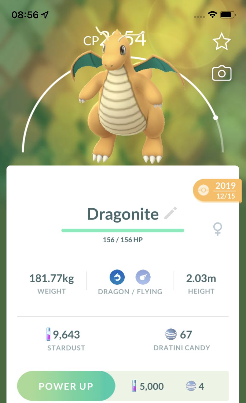 Dragonite 2019 (Guaranteed Lucky) - Pokemon GO Trade