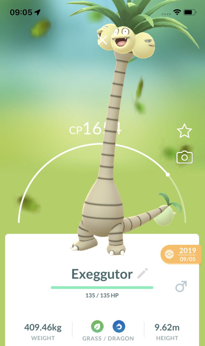 Alolan Exeggutor 2019 (Guaranteed Lucky) - Pokemon GO Trade