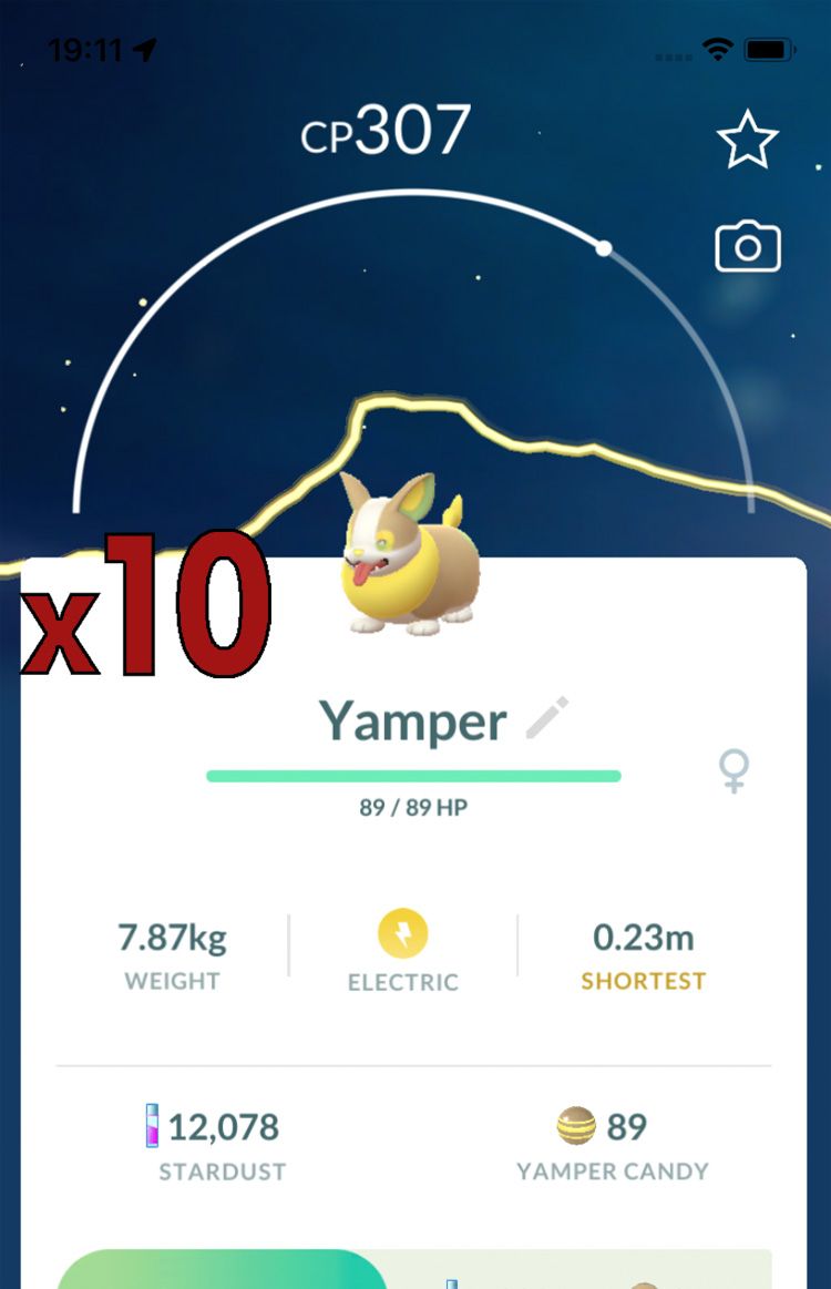 Yamper Trades [x10] - Pokemon GO Trade