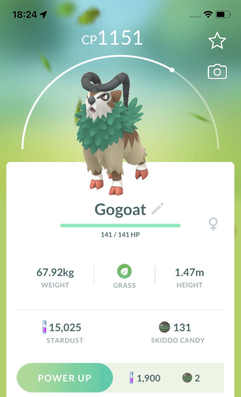 #673 Gogoat Trade - Pokemon GO Trade