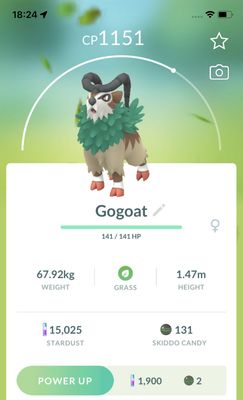 #673 Gogoat Trade - Pokemon GO Trade