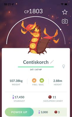 #851 Centiskorch Trade - Pokemon GO Trade