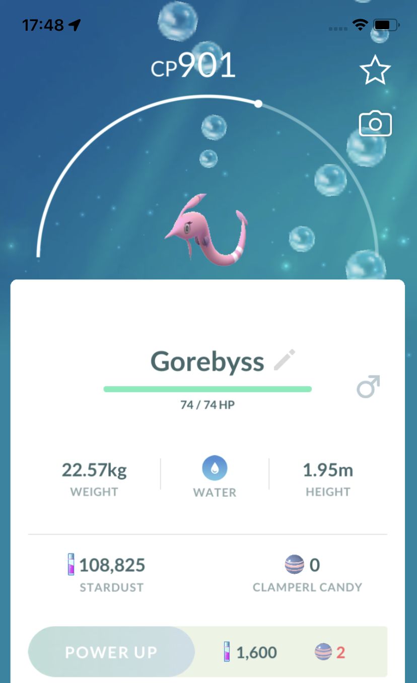 #368 Gorebyss Trade - Pokemon GO Trade