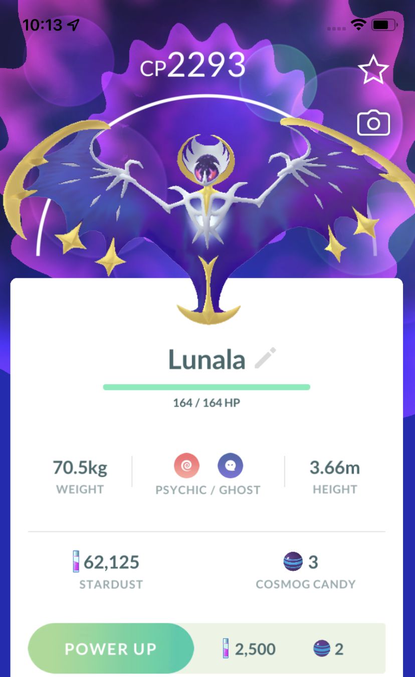 Lunala Trade - Pokemon GO Trade