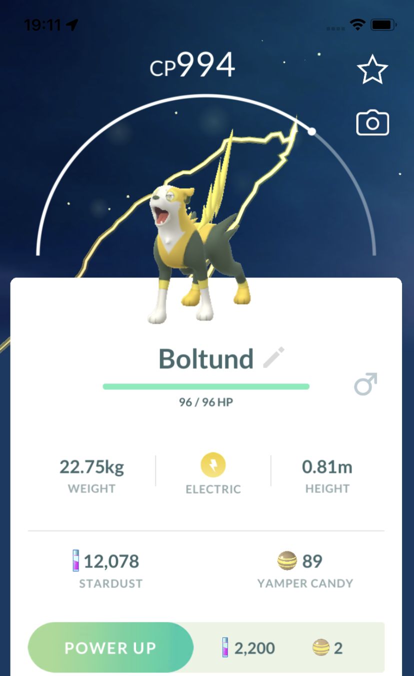 #836 Boltund Trade - Pokemon GO Trade