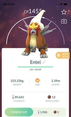 Entei 2018 Trade (Guaranteed Lucky) - Pokemon GO Trade