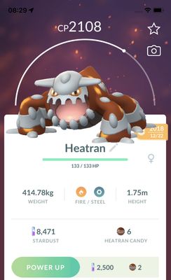 Heatran 2018 Trade (Guaranteed Lucky) - Pokemon GO Trade