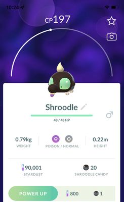 #944 Shroodle Trade - Pokemon GO Trade
