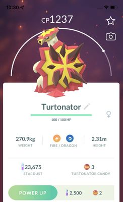 #776 Turtonator Trade - Pokemon GO Trade