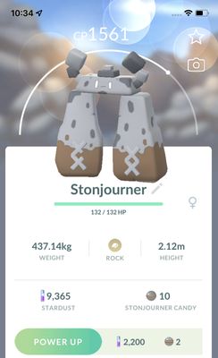 Stonjourner Trade - Pokemon GO Trade