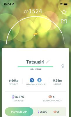 #978 Tatsugiri Stretchy Form (Asia) Trade - Pokemon GO Trade