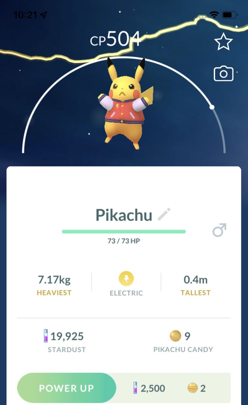 Pikachu Red Jacket Trade - Pokemon GO Trade