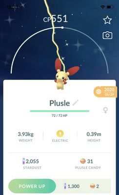 Shiny Plusle Trade - Pokemon GO Trade