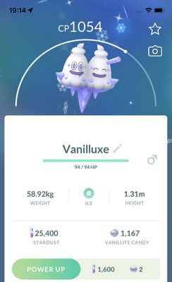 Shiny Vanilluxe Trade - Pokemon GO Trade