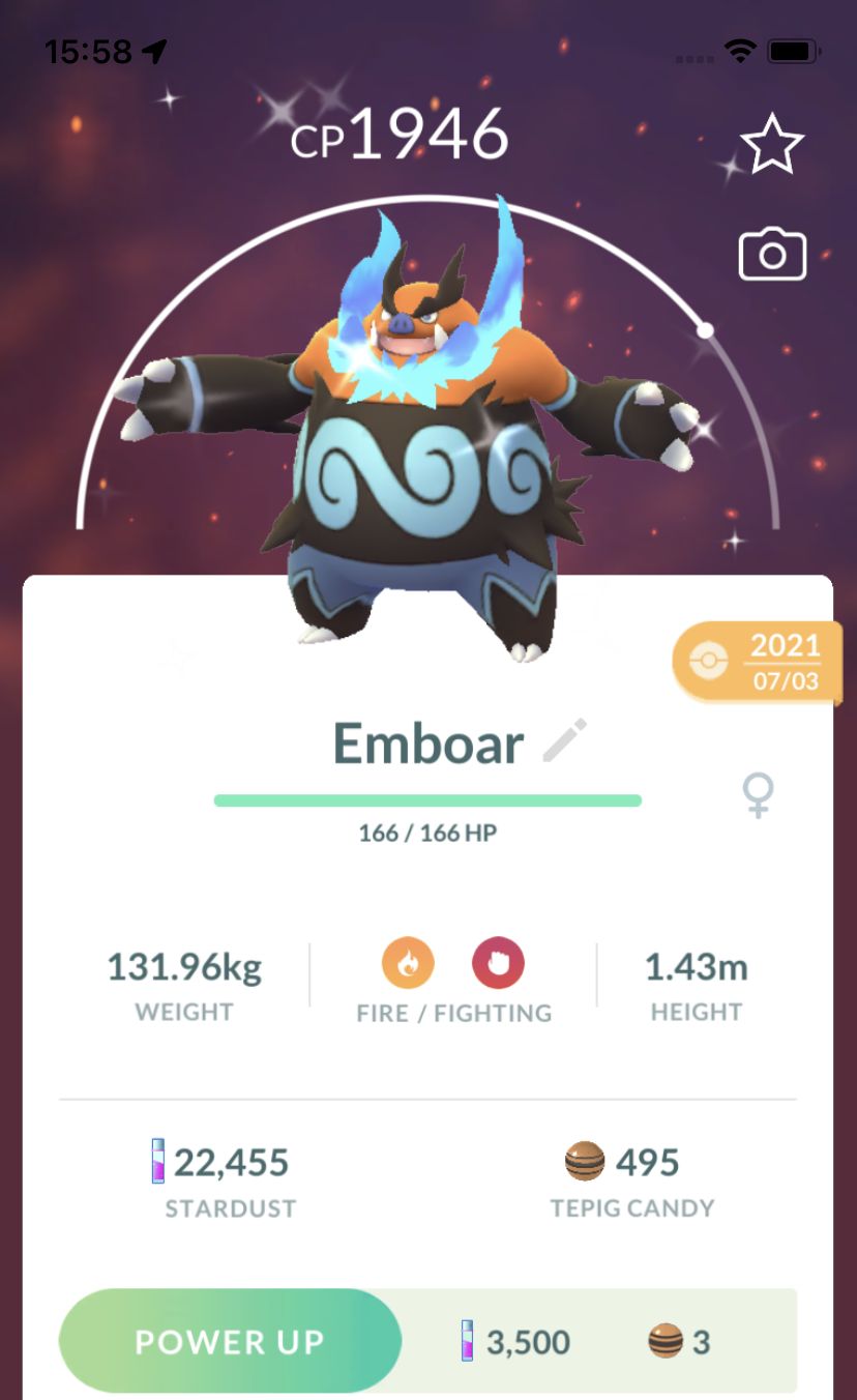 Shiny Emboar Trade - Pokemon GO Trade