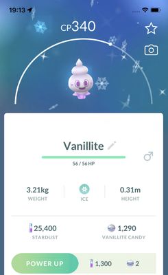 Shiny Vanillite Trade - Pokemon GO Trade