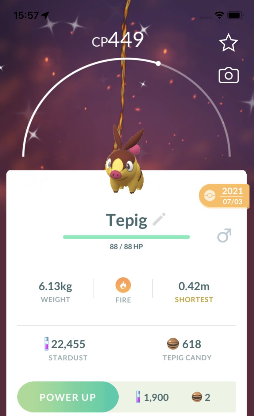Shiny Tepig Trade - Pokemon GO Trade