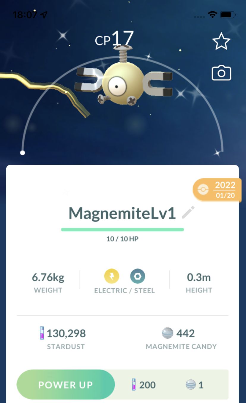 Shiny Magnemite Lv1 Trade - Pokemon GO Trade