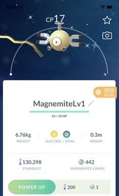Shiny Magnemite Lv1 Trade - Pokemon GO Trade