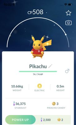 Shiny Pikachu Football Shirt (Indonesia) - Pokemon GO Trade