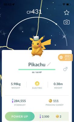 Shiny Pikachu GO Fest 2021 Costumes - Pokemon GO Trade
