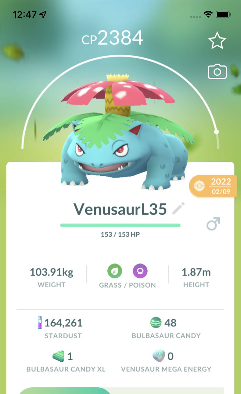 Venusaur Lv35 Trade - Pokemon GO Trade
