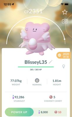 Blissey Lv35 Trade - Pokemon GO Trade