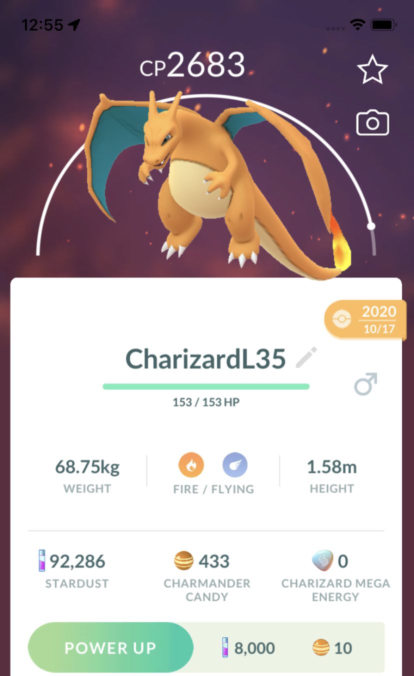 Charizard Lv35 Trade - Pokemon GO Trade