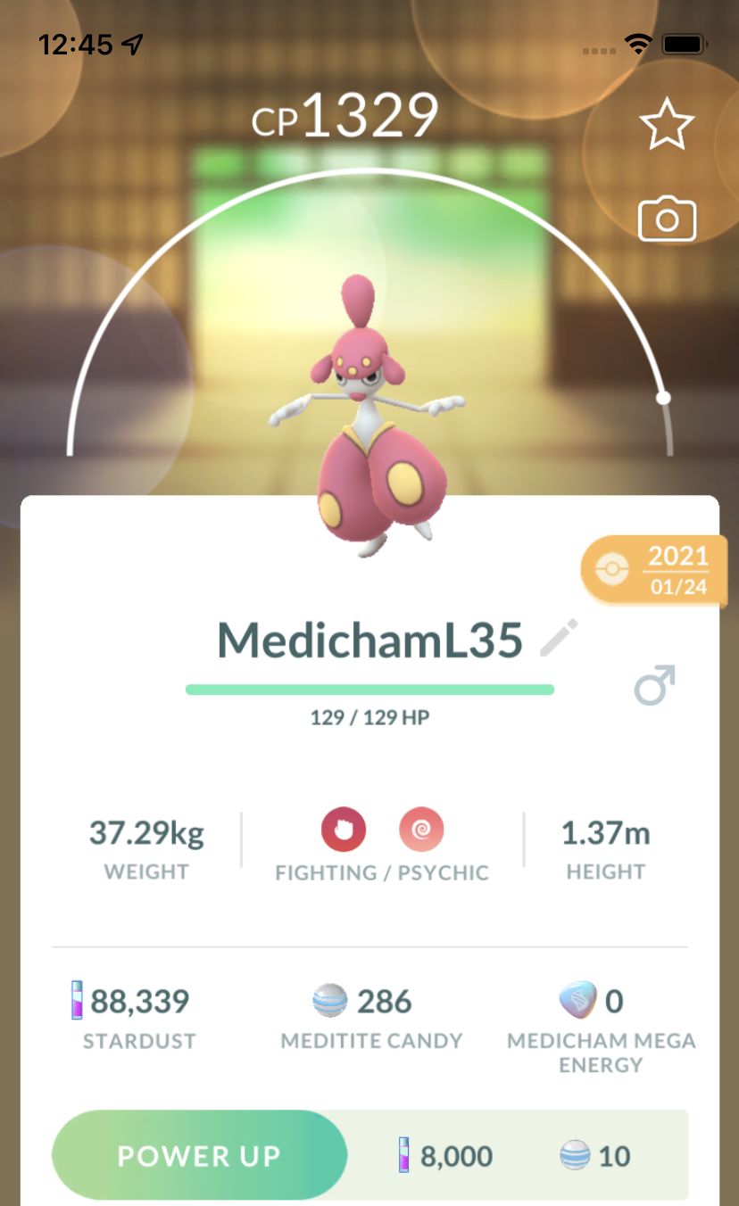 Medicham Lv35 Trade - Pokemon GO Trade
