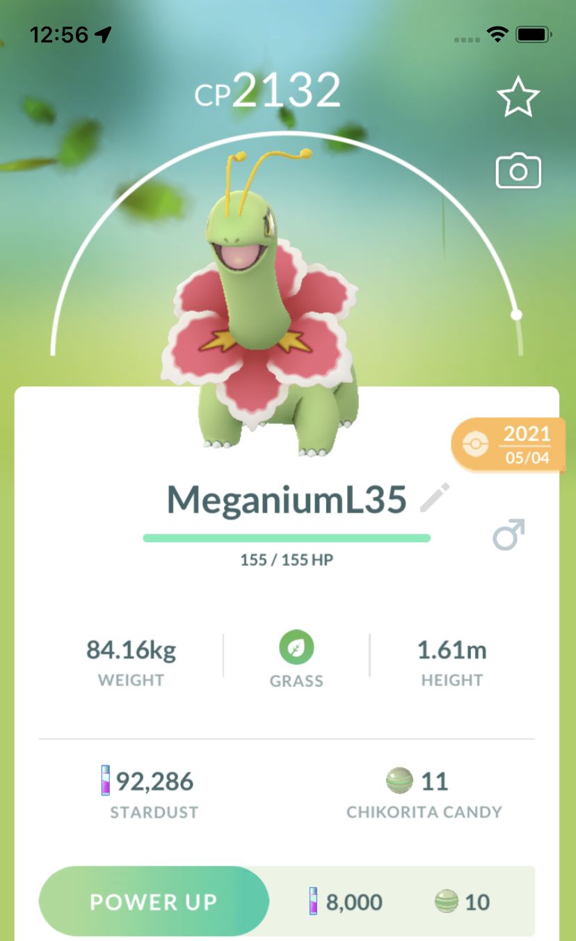 Meganium Lv35 Trade - Pokemon GO Trade