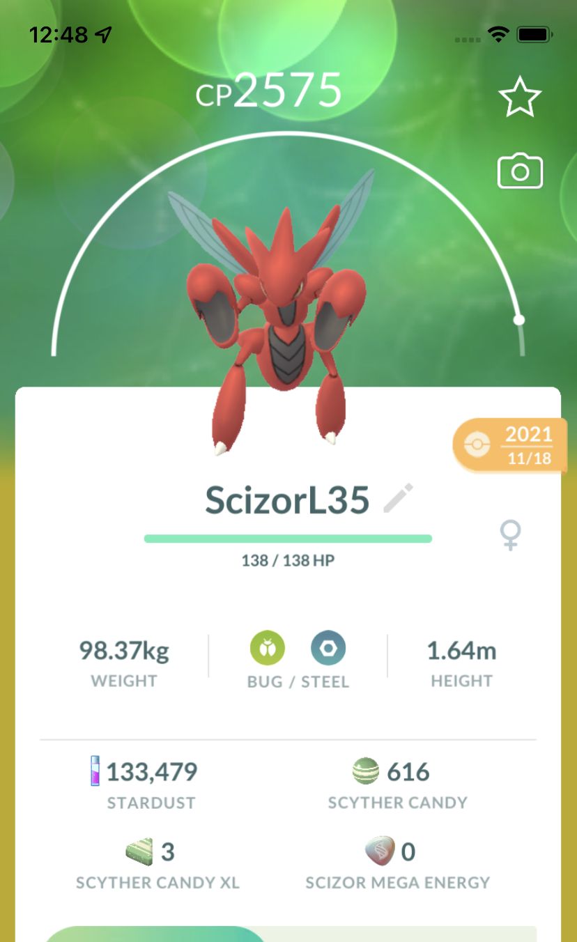 Scizor Lv35 Trade - Pokemon GO Trade