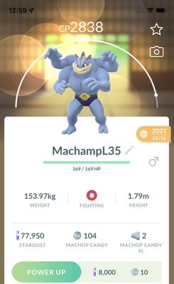 Machamp Lv35 Trade - Pokemon GO Trade