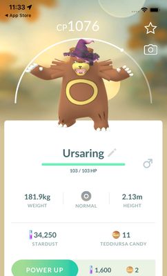 Usaring (Halloween Costumes) Trade - Pokemon GO Trade
