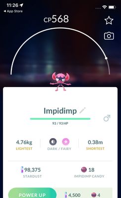 #859 Impidimp Trade - Pokemon GO Trade