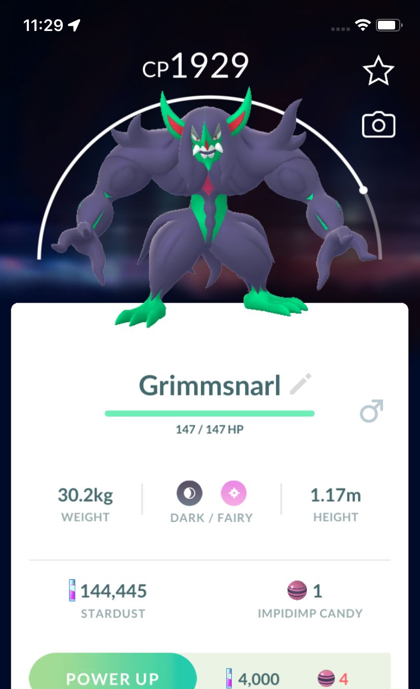 #861 Grimmsnarl Trade - Pokemon GO Trade