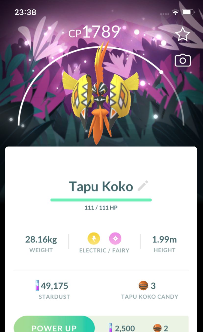 Tapu Koko with Background Trade - Pokemon GO Trade Service