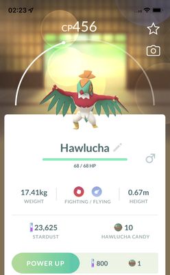 Hawlucha Trade - Pokemon GO Trade
