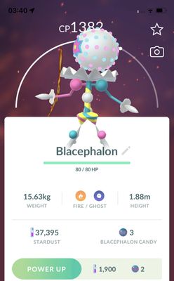 Blacephalon Lv15 Trade - Pokemon GO Trade Service