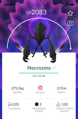 Necrozma Trade - Pokemon GO Trade Service