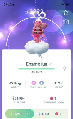Enamorus Incarnate FOrm - Pokemon GO Trade Service